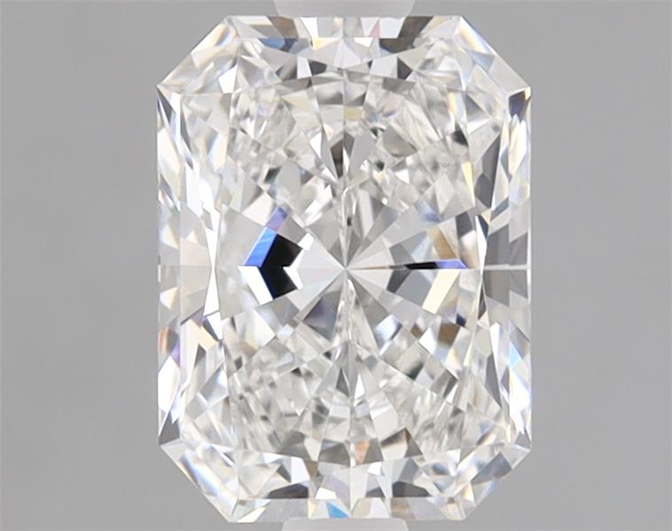 1.09ct Radiant cut lab diamond, E/VVS2, 7.30mm x 5.38mm x 3.52mm