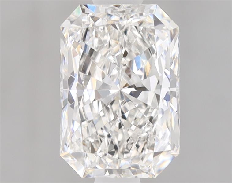 1.09ct Radiant cut lab-grown diamond, E/VVS2, 7.48mm x 5.17mm x 3.47mm
