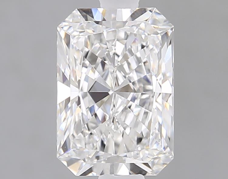 Lab-grown 1.29ct Radiant cut diamond, E/VVS1, 7.71mm x 5.35mm x 3.70mm