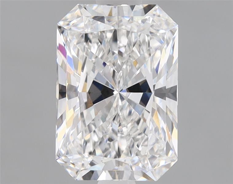 1.3ct Radiant Cut Lab-Grown Diamond, 7.87x5.43x3.70 mm