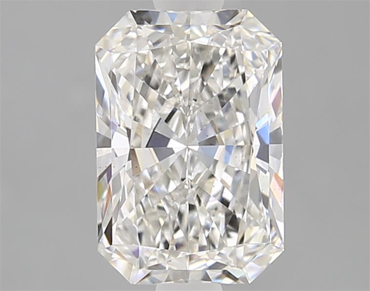 Lab-grown 1.53ct Radiant diamond, F/VS2, 8.35mm ID