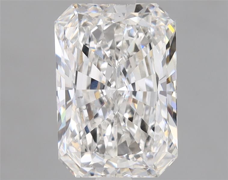 1.54ct Radiant cut lab-grown diamond, F/VVS2, 8.19mm ID