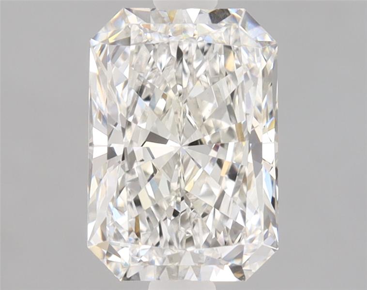 1.55ct Radiant cut lab-grown diamond, 8.36mm ID, F/VS1, IGI cert #639467159