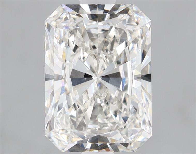 1.56ct Radiant cut lab diamond, F/VS1, 8.16mm x 5.89mm x 3.87mm