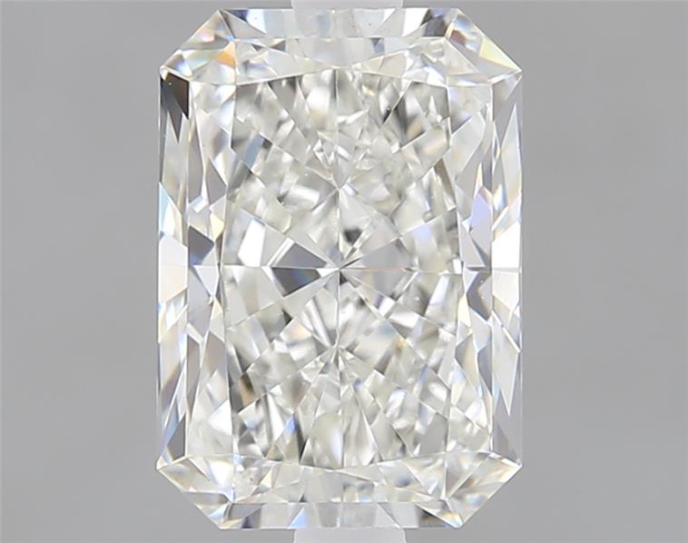 1.57ct Radiant cut lab-grown diamond, G/VVS2, 8.26x5.80x3.94mm