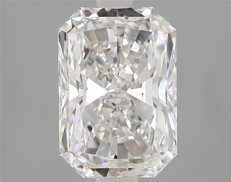 1.58ct Radiant cut lab diamond, E/VS1, 8.34mm x 5.74mm x 3.93mm