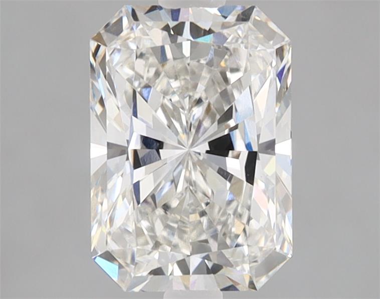 1.58ct Radiant Lab Diamond, F/VVS2, 8.27mm x 5.80mm x 3.97mm