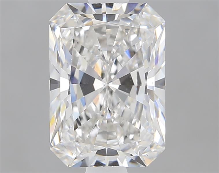 1.58ct lab-grown radiant diamond, IGI certified, measurements: 8.27x5.84x3.91 mm