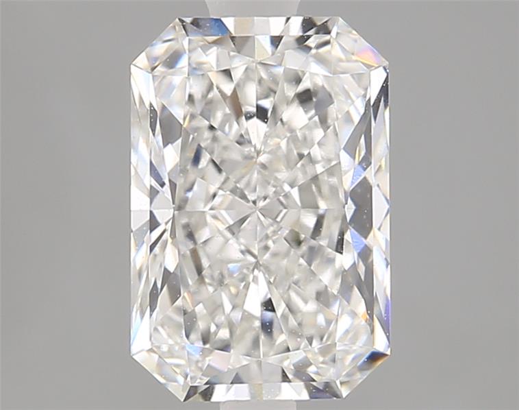 1.78ct Radiant cut lab diamond, D/VVS2, 8.75mm ID
