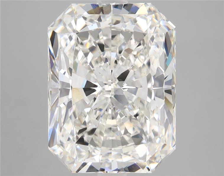 6.09ct Radiant cut lab-grown diamond, G/VS1, 12.51mm x 9.39mm x 6.34mm