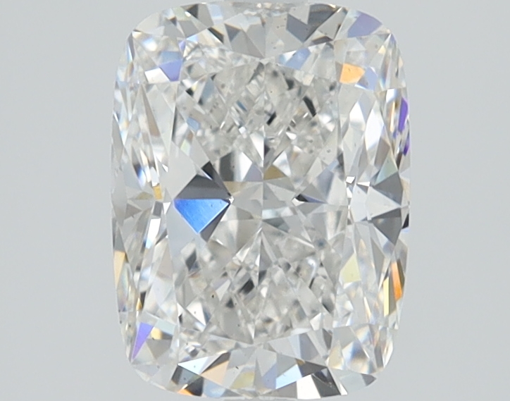 1.51ct lab-grown cushion diamond, F/VS2, 7.83mm ID