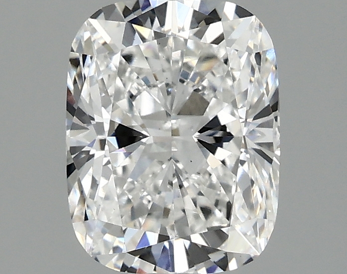 1.76ct cushion cut lab diamond, E color, VS1 clarity, 8.22mm ID