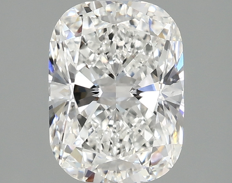 1.86ct cushion cut lab-grown diamond, F color, VVS1 clarity, IGI certified