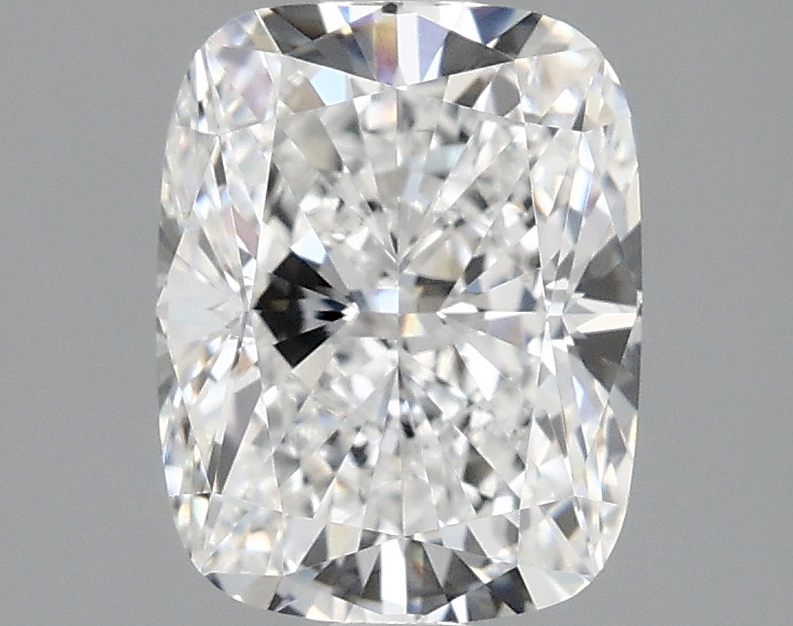 1.93ct Cushion Cut Lab Diamond, D Color, VVS2 Clarity, 8.37x6.52x4.42mm