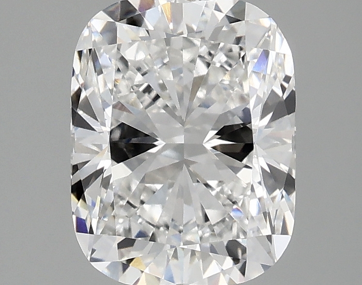 1.94ct Cushion Cut Lab Diamond, D Color, VVS2 Clarity, 8.50x6.66mm