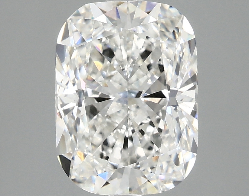 2.42ct Cushion Cut Lab Diamond, F Color, VVS2 Clarity