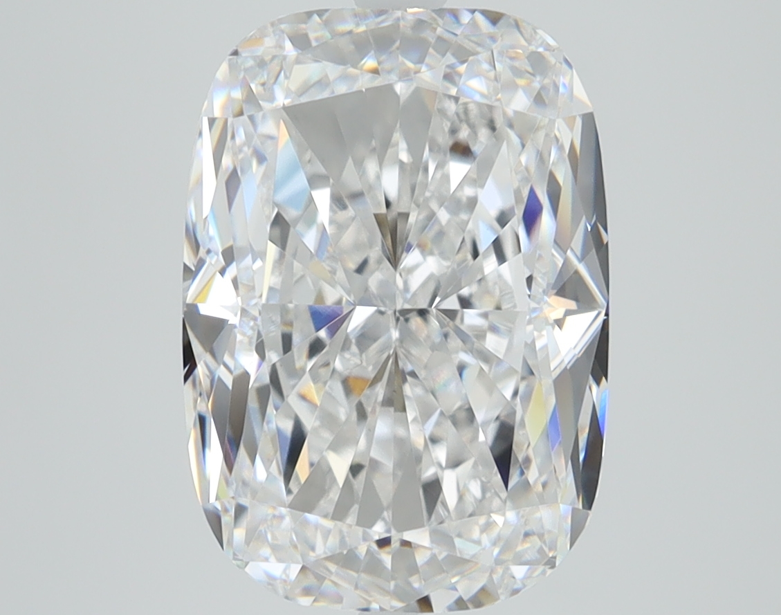 5.54ct Cushion Cut Lab Diamond, D/VS1, 12.09mm ID