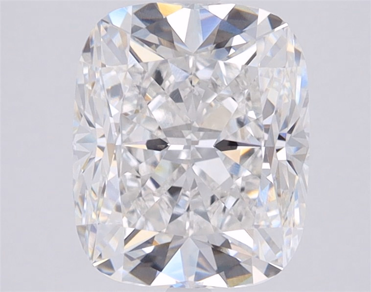 6.09ct lab-grown cushion cut diamond, G/VS1, 14.07mm ID