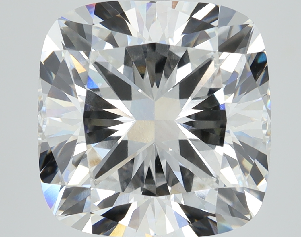 7.04ct Cushion Cut Lab Diamond, E Color, VVS1 Clarity