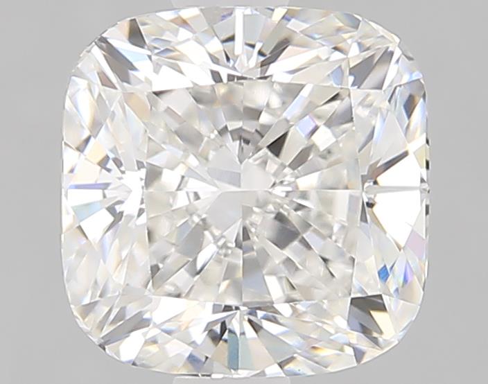 1.39ct Cushion Cut Lab Diamond, F Color, VVS2 Clarity, 6.32x6.27x4.17mm