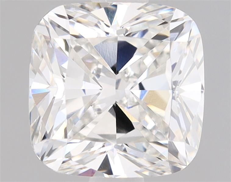 1.51ct cushion cut lab diamond, F color, VVS2 clarity, IGI certified