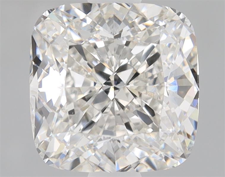 Lab-grown 1.51ct cushion diamond, G/VS1, 6.37x6.33x4.21mm