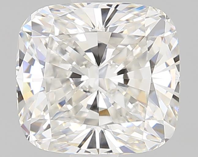 1.65ct Cushion Cut Lab Diamond, G Color, VS1 Clarity, 6.98x6.50x4.41mm