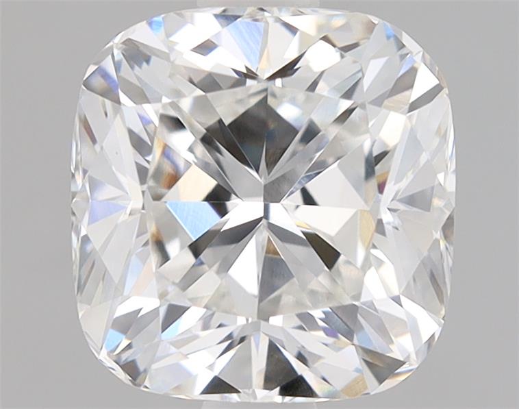 1.66ct Cushion Cut Lab Diamond, F Color, VVS2 Clarity, IGI Certified