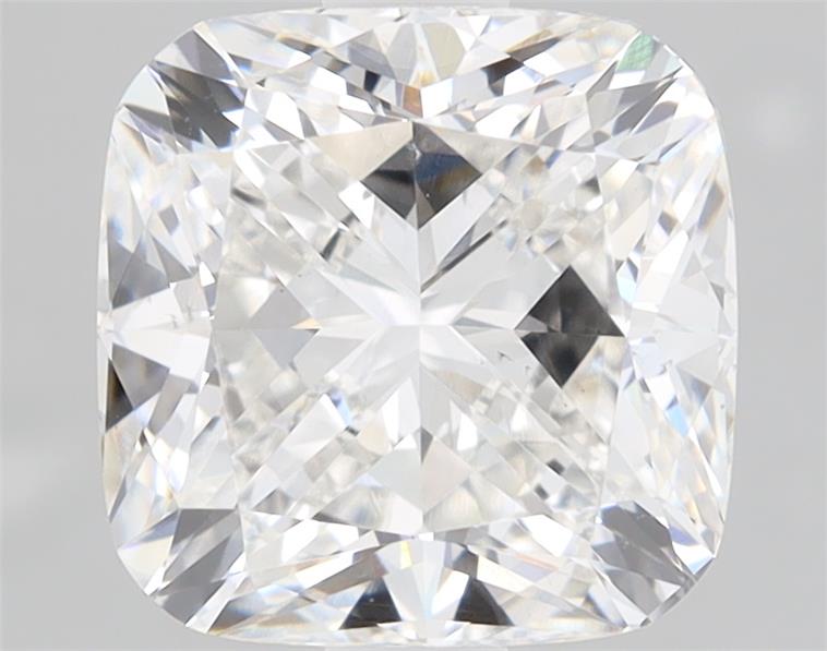 1.81ct cushion cut lab diamond, F color, VS2 clarity, 6.94x6.92x4.58 mm measurements