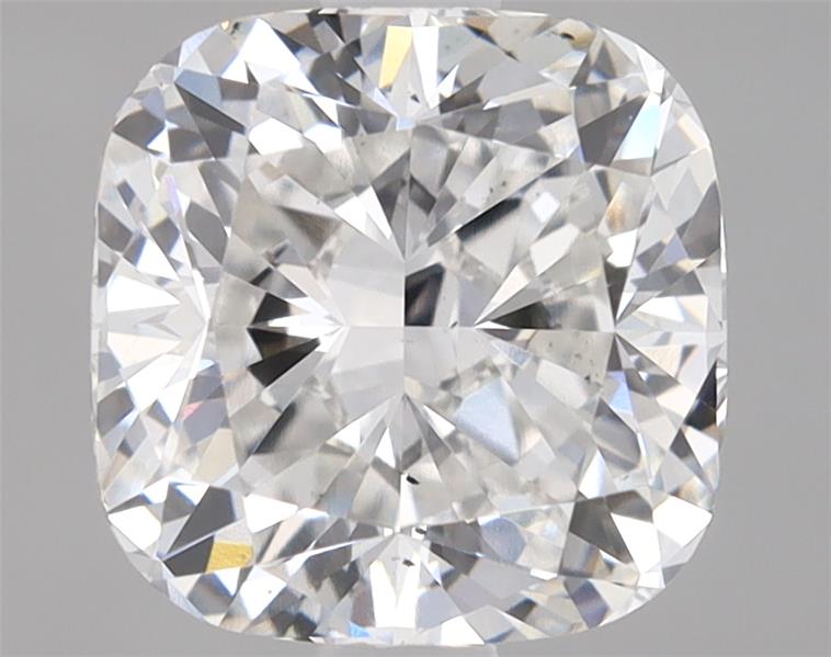 1.82ct cushion cut lab-grown diamond, F color, VS2 clarity, IGI certified