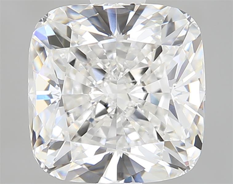 1.85ct Cushion Cut Lab Diamond, F Color, VS1 Clarity, 7.02x6.91x4.55mm