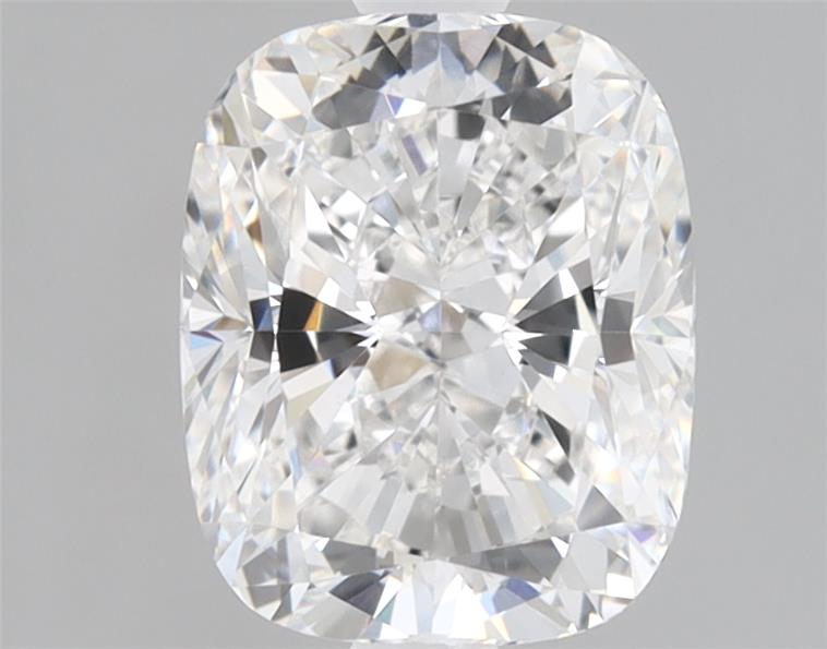 1.5ct cushion cut lab diamond, E color, VVS2 clarity, 7.30x5.93x4.19mm
