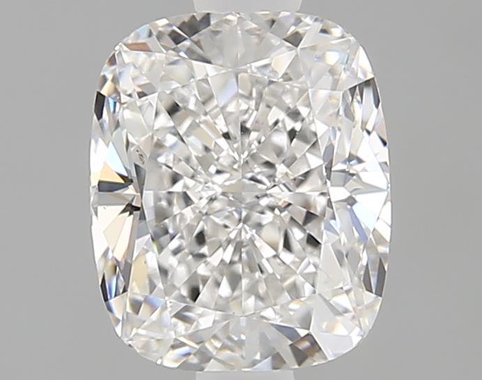 1.5ct Cushion Cut Lab Diamond, E Color, VVS2 Clarity, 7.19mm ID