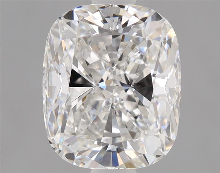 1.5ct Cushion Cut Lab Diamond, E Color, VVS2 Clarity, 7.16x5.96x4.25mm