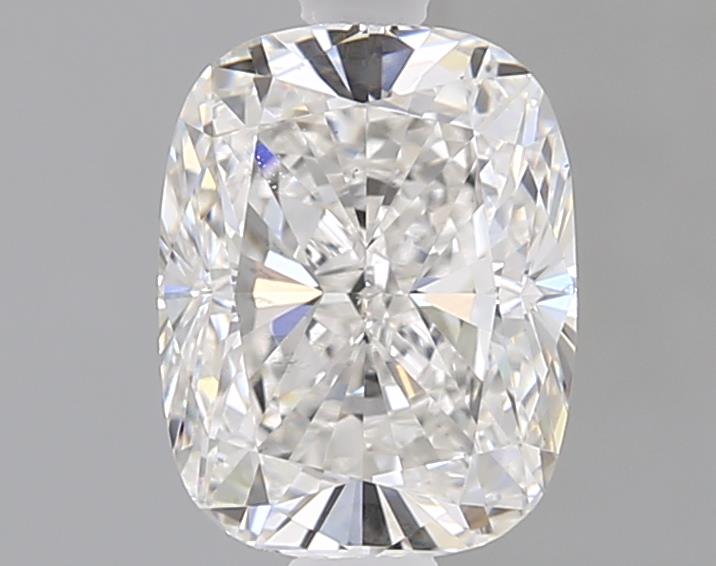 1.5ct Cushion Cut Lab Diamond, F Color, VS1 Clarity, 7.47mm ID