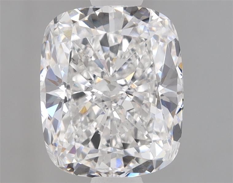 1.51ct Cushion Cut Lab Diamond, E Color, VS1 Clarity, 7.26mm ID