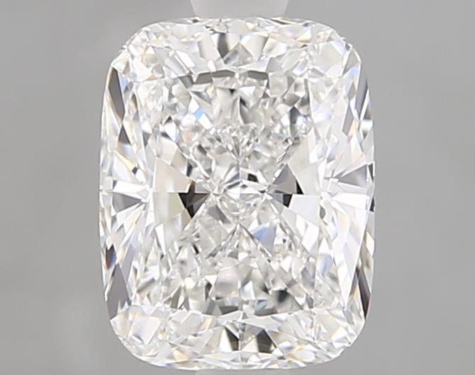 1.52ct Cushion Cut Lab Diamond, E Color, VVS2 Clarity, 7.51mm ID