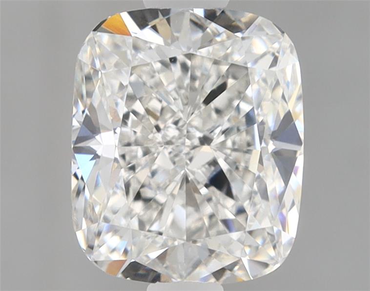 1.52ct cushion cut lab-grown diamond, F/VVS2, 7.21mm ID