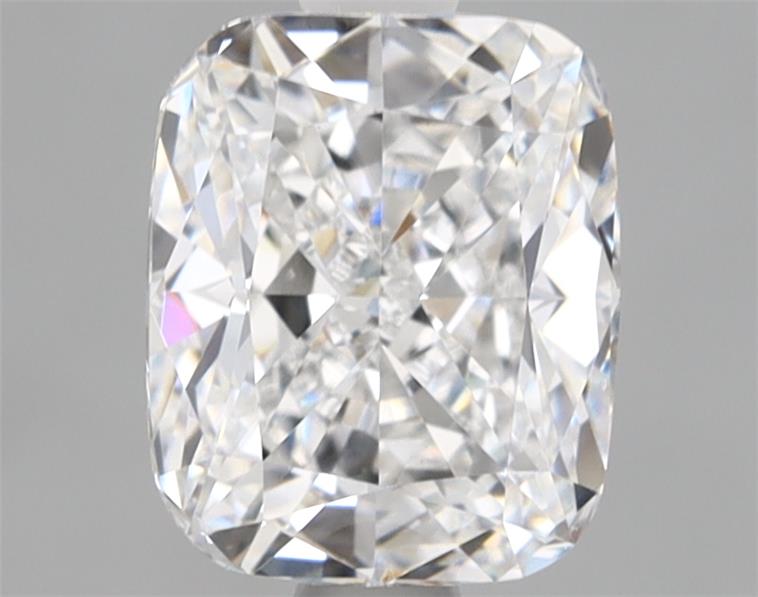 1.53ct Cushion Cut Lab Diamond, D/VS1, 7.32mm