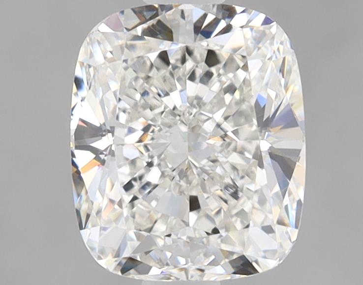1.53ct Cushion Cut Lab Diamond, E Color, VVS2 Clarity, 7.21mm x 6.08mm x 4.16mm