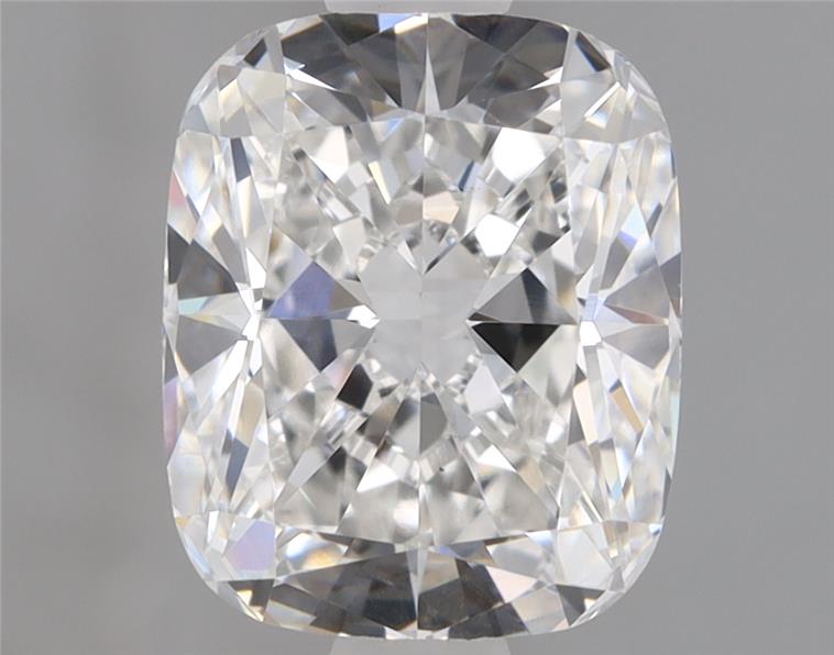 1.53ct Cushion Cut Lab Diamond, E Color, VS1 Clarity, 7.34mm ID