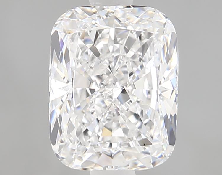 1.54ct Cushion Cut Lab-Grown Diamond, D/VS1, 7.55mm