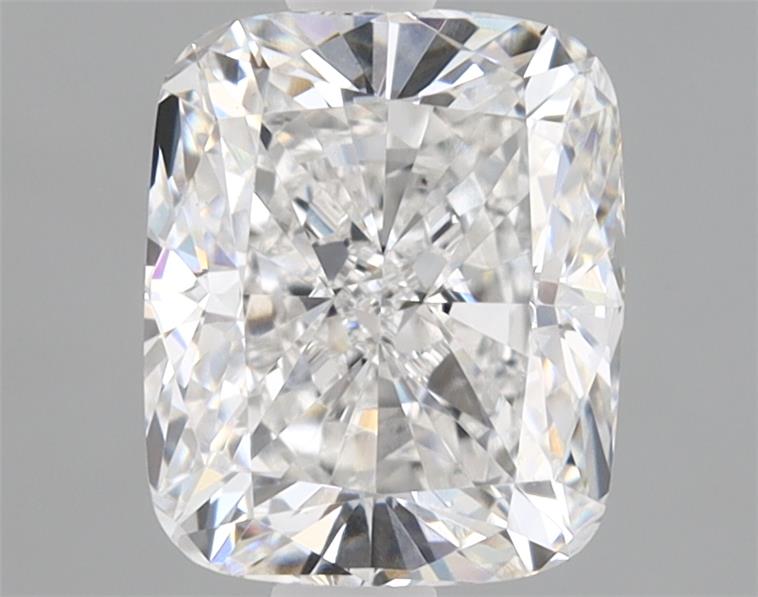 1.54ct Cushion Cut Lab Diamond, E Color, VVS2 Clarity, 7.20mm x 5.97mm x 4.18mm