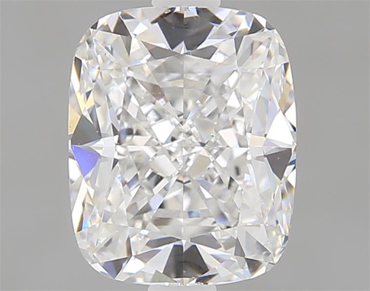 1.54ct Cushion Cut Lab Diamond, E/VS1, 7.30mm x 5.93mm x 4.19mm