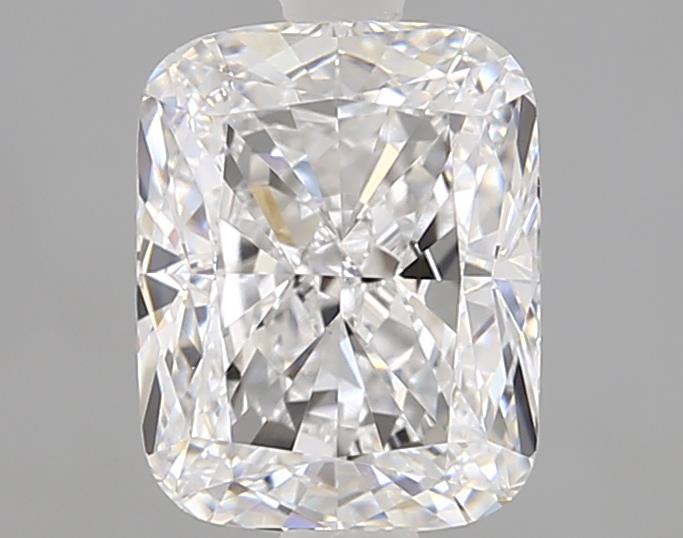 1.55ct Cushion Cut Lab-Grown Diamond, D Color, VVS2 Clarity