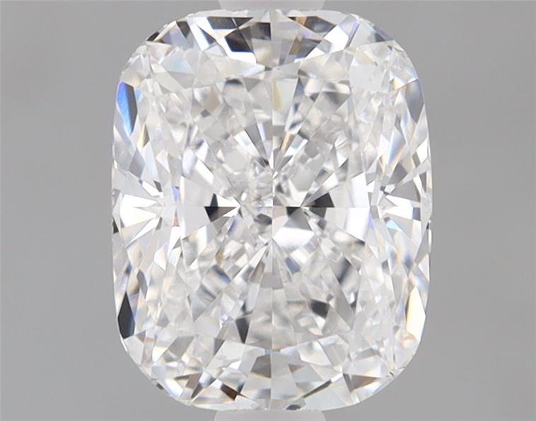 1.55ct cushion cut lab diamond, D/VS1, 7.60mm ID