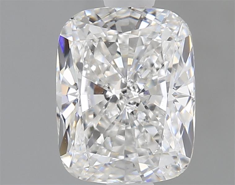 1.56ct cushion cut lab diamond, D color, VS1 clarity, 7.59mm ID