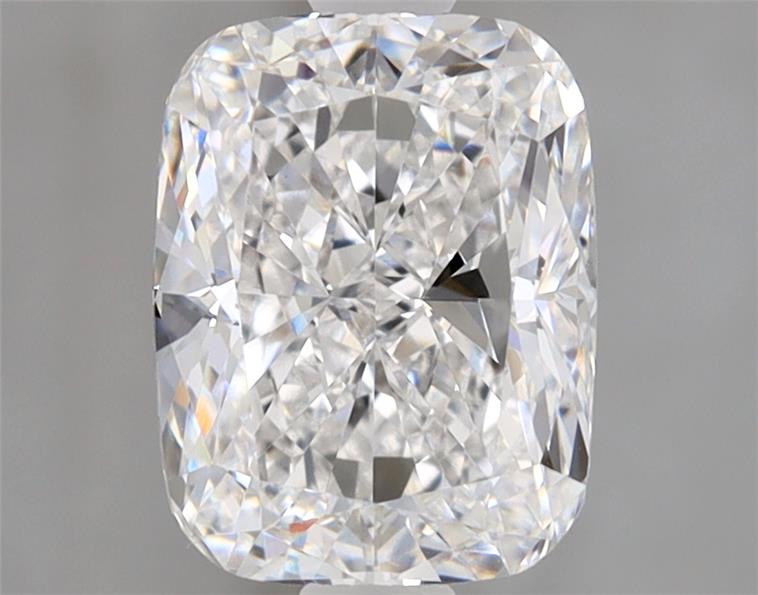 1.56ct Cushion Cut Lab-Grown Diamond, E Color, VVS2 Clarity, 7.60mm ID