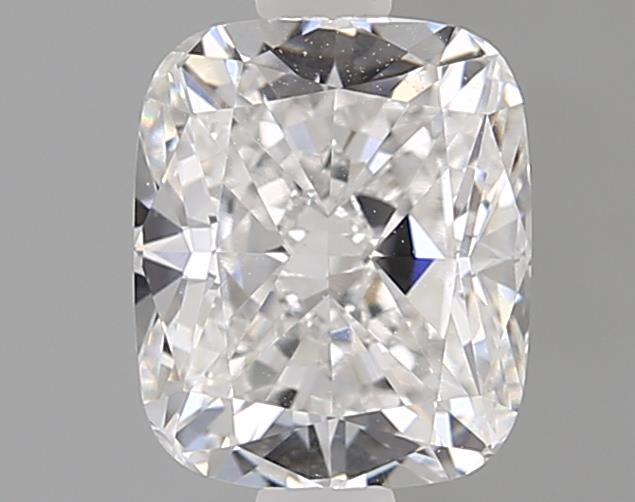 1.56ct Cushion Cut Lab Diamond, E Color, VVS2 Clarity, 7.22mm