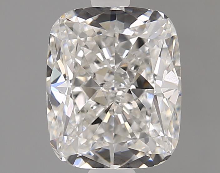 1.56ct Cushion Cut Lab Diamond, F Color, VVS2 Clarity, 7.25x6.00x4.16mm